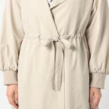 ウエスト絞り ノーカラーコート | NICOLE | 詳細画像10 