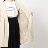 ウエスト絞り ノーカラーコート | NICOLE | 詳細画像11 
