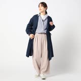 ウエスト絞り ノーカラーコート | NICOLE | 詳細画像3 