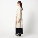 ウエスト絞り ノーカラーコート | NICOLE | 詳細画像5 