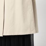 ウエスト絞り ノーカラーコート | NICOLE | 詳細画像9 