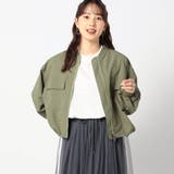 46カーキ | 【KELTY別注】撥水ミリタリーブルゾン | NICOLE