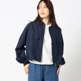 67ネイビー | 【KELTY別注】撥水ミリタリーブルゾン | NICOLE