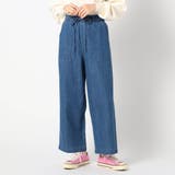 67ネイビー | 【BROOKLYN OVERALL 】ベイカーポケット デニムパンツ | NICOLE