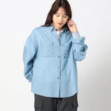 袖リブ 刺繍デニムシャツ | NICOLE | 詳細画像4 