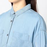 袖リブ 刺繍デニムシャツ | NICOLE | 詳細画像7 