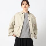 24クリーム | 【BROOKLYN OVERALL 】ドロスト仕様 ブルゾンライクシャツ | NICOLE