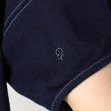 インディゴ天竺 タックスリーブカットソー | NICOLE | 詳細画像11 