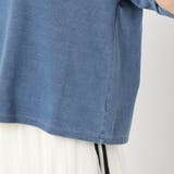 インディゴ天竺 タックスリーブカットソー | NICOLE | 詳細画像8 