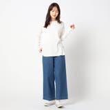 【日本製】長袖 裾ラウンドカットソー | NICOLE | 詳細画像2 