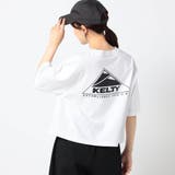 09ホワイト | 【KELTY別注】バックロゴTシャツ | NICOLE