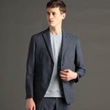 66ブルーグレー | ファンクショナルレノクロス セットアップジャケット | NICOLE