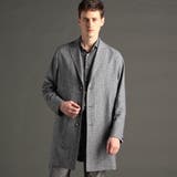 19ライトグレー | メランジドッツ チェスターコート | NICOLE