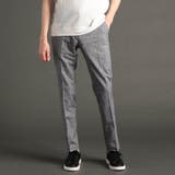 19ライトグレー | メランジドッツ セットアップパンツ | NICOLE