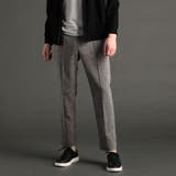 29グレー | ストレッチスラブシャンブレー トラックパンツ | NICOLE