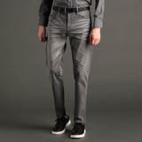 19ライトグレー | ヴィンテージストレッチ デニムパンツ | NICOLE