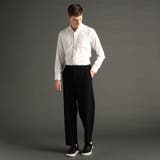 テクニカルストレッチツイル カッタウェイカラーシャツ | NICOLE | 詳細画像2 