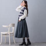 タブデザインスカート | NICOLE | 詳細画像3 