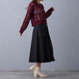 タブデザインスカート | NICOLE | 詳細画像9 