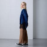 【ZELDA】裾レースシャツワンピース | NICOLE | 詳細画像12