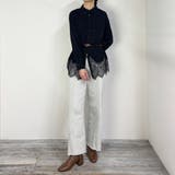 【ZELDA】裾レースシャツワンピース | NICOLE | 詳細画像13