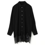 【ZELDA】裾レースシャツワンピース | NICOLE | 詳細画像16