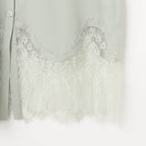 【ZELDA】裾レースシャツワンピース | NICOLE | 詳細画像20