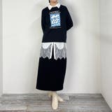 【ZELDA】裾レースシャツワンピース | NICOLE | 詳細画像7