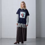 【ZELDA】裾レースシャツワンピース | NICOLE | 詳細画像9