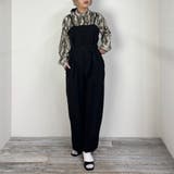 49ブラック | 【ZELDA】キャミソールサロペット | NICOLE