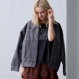 19ライトグレー | 【ZELDA】リベットデザインジャケット | NICOLE