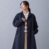67ネイビー | トレンチコート | NICOLE