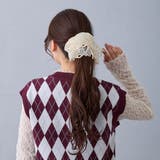 28オフホワイト | フリルレースシュシュ | NICOLE