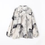 【ZELDA】ヴィンテージライク柄ブラウス | NICOLE | 詳細画像14 