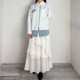 レイヤードオーバーシャツ | NICOLE | 詳細画像6 