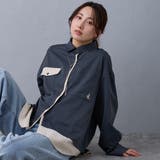 39チャコールグレー | レイヤードオーバーシャツ | NICOLE