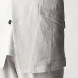 ワッフルサッカープリント2Bジャケット | NICOLE | 詳細画像12 