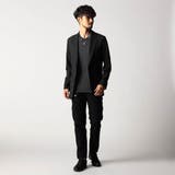 ワッフルサッカープリント2Bジャケット | NICOLE | 詳細画像4 