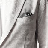 ワッフルサッカープリント2Bジャケット | NICOLE | 詳細画像9 