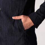 エステルクレープ スタンドカラーカヴァーオールジャケット | NICOLE | 詳細画像11 