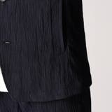 エステルクレープ スタンドカラーカヴァーオールジャケット | NICOLE | 詳細画像12 