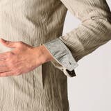 エステルクレープ スタンドカラーカヴァーオールジャケット | NICOLE | 詳細画像16 