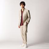 エステルクレープ スタンドカラーカヴァーオールジャケット | NICOLE | 詳細画像2 