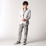 エステルクレープ スタンドカラーカヴァーオールジャケット | NICOLE | 詳細画像3 