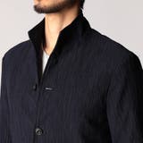 エステルクレープ スタンドカラーカヴァーオールジャケット | NICOLE | 詳細画像9 