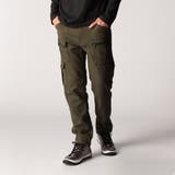 46カーキ | ガムストレッチ デザインカーゴパンツ | NICOLE