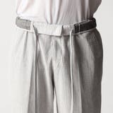 ワッフルサッカープリント イージースラックス | NICOLE | 詳細画像10 