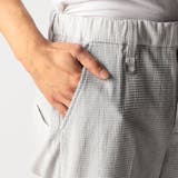 ワッフルサッカープリント イージースラックス | NICOLE | 詳細画像11 