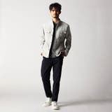 サッカーチェック イージースラックス | NICOLE | 詳細画像3 