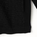 【RIELABO】グリッターブロックチェック ドライバーズニット | NICOLE | 詳細画像13 